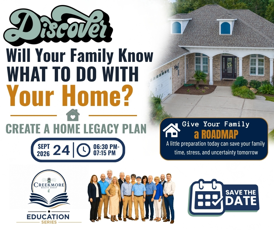 Featured Creekmore Realty Group education webinar